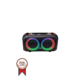 Torima BTS-1709 6.A5 inç Kablosuz Mikrofonlu Siyah Bluetooth Hoparlör