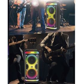 Torima BTS-1993 RGB Ledli Mikrofonlu Kumandalı Parti Bluetooth Hoparlör