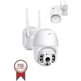 Torima CMR-12 Beyaz 360° Görüş Hareketli Wi-Fi Akıllı IP Güvenlik Kamerası