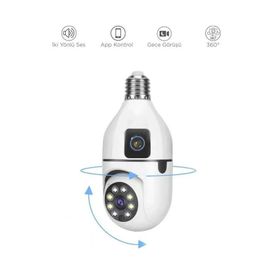 Torima CMR-13 360° Full HD 1080P Ampül Smart IP Güvenlik Kamerası