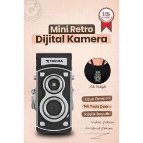 Torima CMR44 Mini Retro Dijital Fotoğraf Makinesi