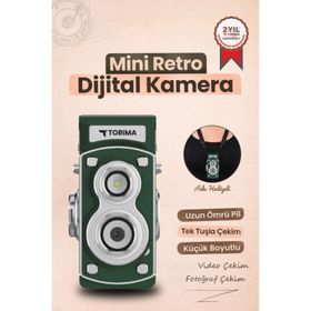 Torima CMR44 Mini Retro Dijital Fotoğraf Makinesi