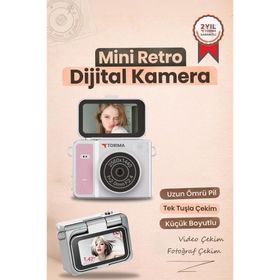 Torima CMR46 Pembe Dijital Fotoğraf Makinesi