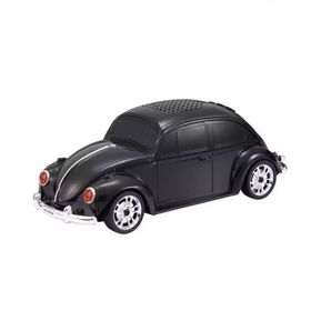 Torima D-49 Siyah Araba Voswos Retro Tasarım USB TF FM Bluetooth Hoparlör