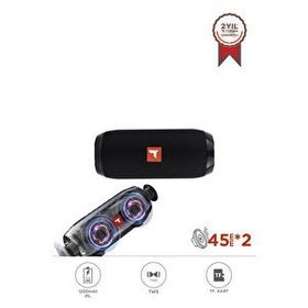 Torima D47 Siyah Kablosuz Taşınabilir TWS Bluetooth Hoparlör