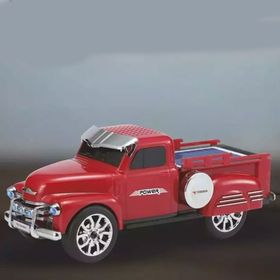 Torima D54 Kırmızı Pickup Araba Güneş Enerjili Bluetooth Hoparlör