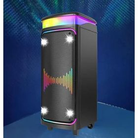 Torima DR-8816 Çift Mikrofonlu RGB Siyah Bluetooth Hoparlör