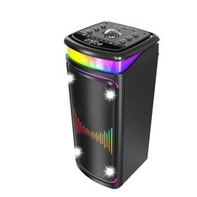 Torima DR-8816 Çift Mikrofonlu RGB Siyah Bluetooth Hoparlör