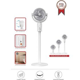 Torima F1 Air Fan Beyaz Kumandalı Ayarlanabilir Vantilatör