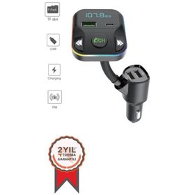 Torima G12 PD Şarj Özellikli Dijital Göstergeli Bluetooth FM Transmitter