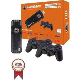 Torima GC-06 5G 8K Ultra HD 64 GB TV Box + Game Box Android TV + 2 in 1 Oyun Konsolu Atari