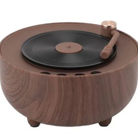 Torima HD-240 Nostaljik Ledli Wireless 5.3 Ahşap Rengi Bluetooth Hoparlör