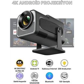 Torima HY320 Mini Smart Taşınabilir Projeksiyon Cihazı