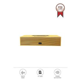 Torima KTS-1738 Ahşap Bluetooth Hoparlör