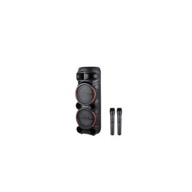 Torima KTS-2058 Siyah Çift Mikrofonlu RGB Ledli Taşınabilir Bluetooth Hoparlör