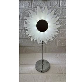 Torima LW-17 Şarjlı Ayçiçek Kristal Elmas Masa Lambası Dokunmatik Romantik Akrilik Led Gece Lambası