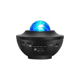 Torima LW-34 Siyah Starry Led Lazer Projektör Müzik Bluetooth Hoparlör