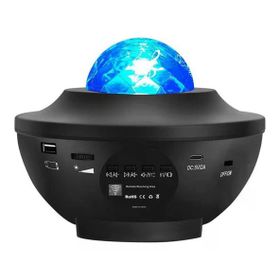 Torima LW-34 Siyah Starry Led Lazer Projektör Müzik Bluetooth Hoparlör