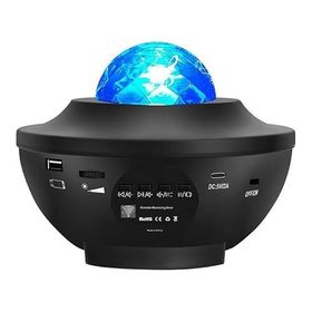 Torima LW-34 Siyah Starry Led Lazer Projektör Müzik Bluetooth Hoparlör