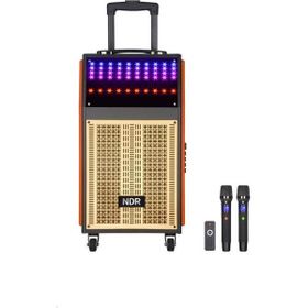 Torima NDR-108R Turuncu Mikrofonlu Bluetooth Hoparlör