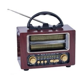 Torima NS-02 Brown Nostajik Radyo Bluetooth Hoparlör