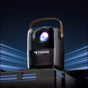 Torima T11 Siyah Projeksiyon Ev Sineması Wi-Fi Akıllı Android TV 1080P Bluetooth Hoparlör