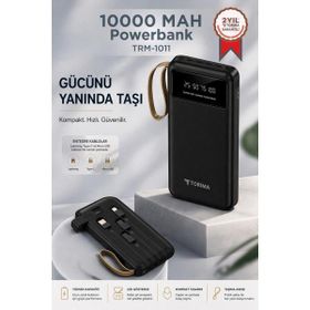 Torima TRM-1011 Siyah 10000 mAh Powerbank