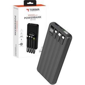 Torima TRM-1014 Siyah 10.000 mAh Powerbank