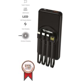 Torima TRM-1014 Siyah 10.000 mAh Powerbank