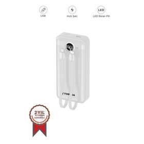 Torima TRM-1015 Beyaz 10000 mAh Powerbank