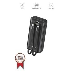 Torima TRM-1025 Siyah 20000 mAh Powerbank