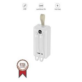 Torima TRM-1035 Beyaz 30000 mAh Powerbank