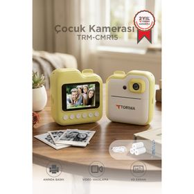 Torima TRM-CMR15 Sarı Dijital Fotoğraf Makinesi