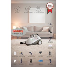 Torima TSC-01 Çok Fonksiyonlu Gri Buharlı Temizleyici