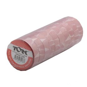 Tork 19 mm 10 mt 10'lu Kırmızı Elektrik Bantı
