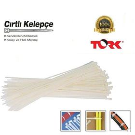 Tork 3.6x140 mm Cırt Kelepçe Kablo Bağı