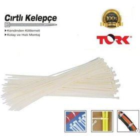 Tork 3.6x200 mm Cırt Kelepçe Kablo Bağı