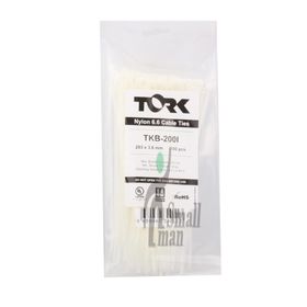 Tork 3.6x203 Beyaz 100 Adet Kablo Bağı