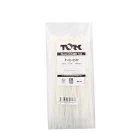 Tork 3.6x250 Beyaz 100 Adet Kablo Bağı