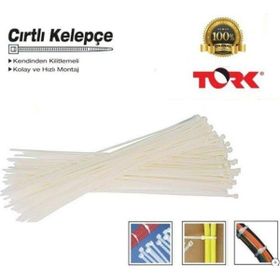 Tork 3.6x370 mm Cırt Kelepçe Kablo Bağı