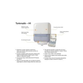 Tork 551100 Beyaz Matic Sensörlü Hareketli Havlu Dispenseri