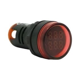 Tork AD116DSVA-K 12-500VAC Kırmızı Voltampermetre