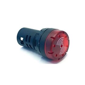 Tork AD16SM-220K 220V AC 22 mm Kırmızı Ledli Buzzer