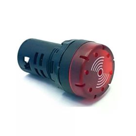 Tork AD16SM-24K 24V AC/DC 22 mm Kırmızı Ledli Buzzer