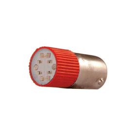 Tork BA9SC-110-K 110V AC/DC Kırmızı Buton Led Ampul