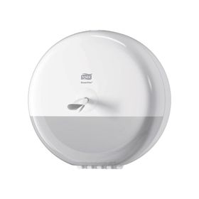 Tork Beyaz Çiftli Mini İçten Çekmeli Tuvalet Kağıdı Dispenseri
