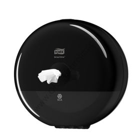 Tork SmartOne Mini İçten Çekmeli Siyah Tuvalet Kağıdı Dispenseri