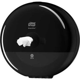 Tork SmartOne Mini İçten Çekmeli Siyah Tuvalet Kağıdı Dispenseri