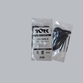 Tork TKB-100M-B 100 Adet 2.5x100 mm Siyah Kablo Bağı