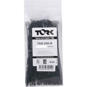 Tork TKB-250S-B 100 Adet 4.8x250 mm Siyah Kablo Bağı